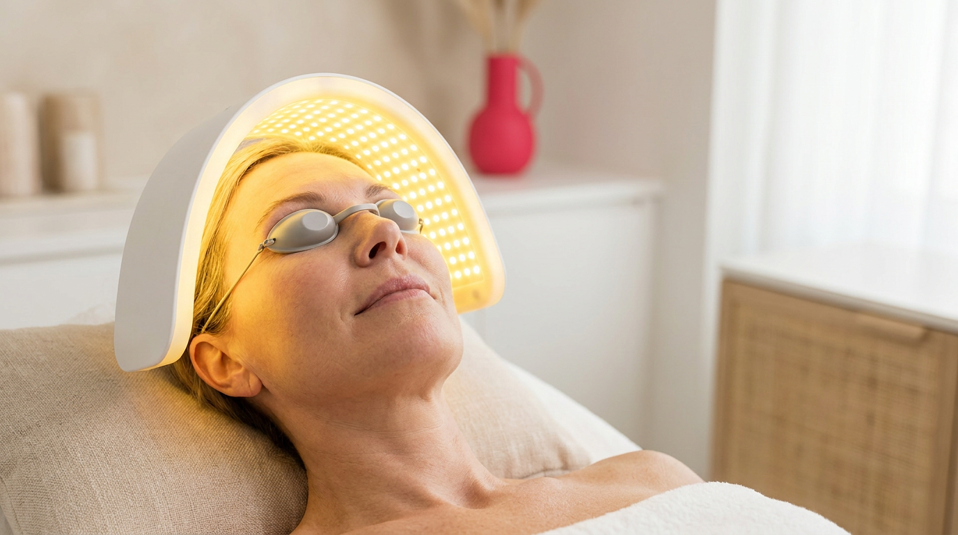 LED cheveux et stimulation capillaire